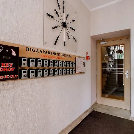 Rigaapartment Sonada Self Check-in Aparthotel, Center, Private Parking 4*